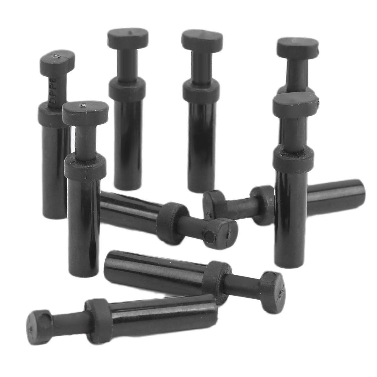 100Pcs Push to Connect Fitting Plug Plastic Industrial Pneumatic Accessories 6mm