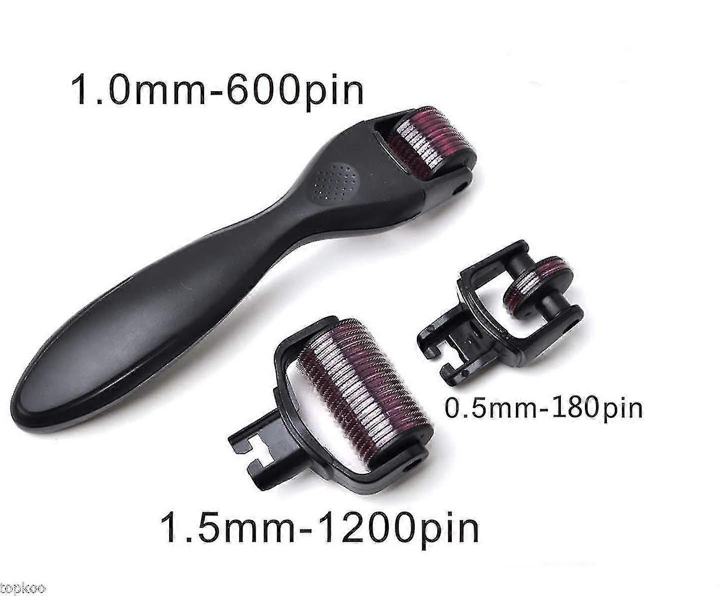 Make Up 3 In 1 Design Micro Needles Titanium Massage Roller Tool Kit