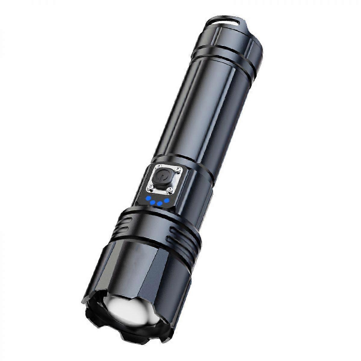 USB Rechargeable Tactical Flashlight for Camping and Hiking