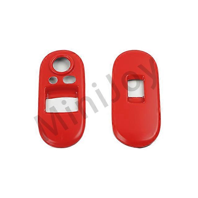 Car Window Lifter Switch Control Panel Cover Sticker For Mini One Cooper S JCW F56 Hatchback Car-Styling Auto Accessories