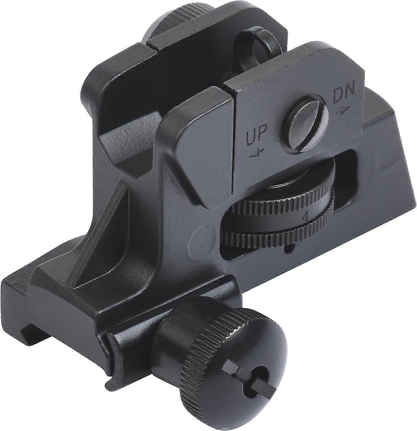 Picatinny Iron Sights with All Metal Construction