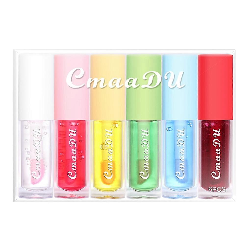 6pcs Temperature Color Change Lip Gloss Waterproof Lipstick Long Lasting