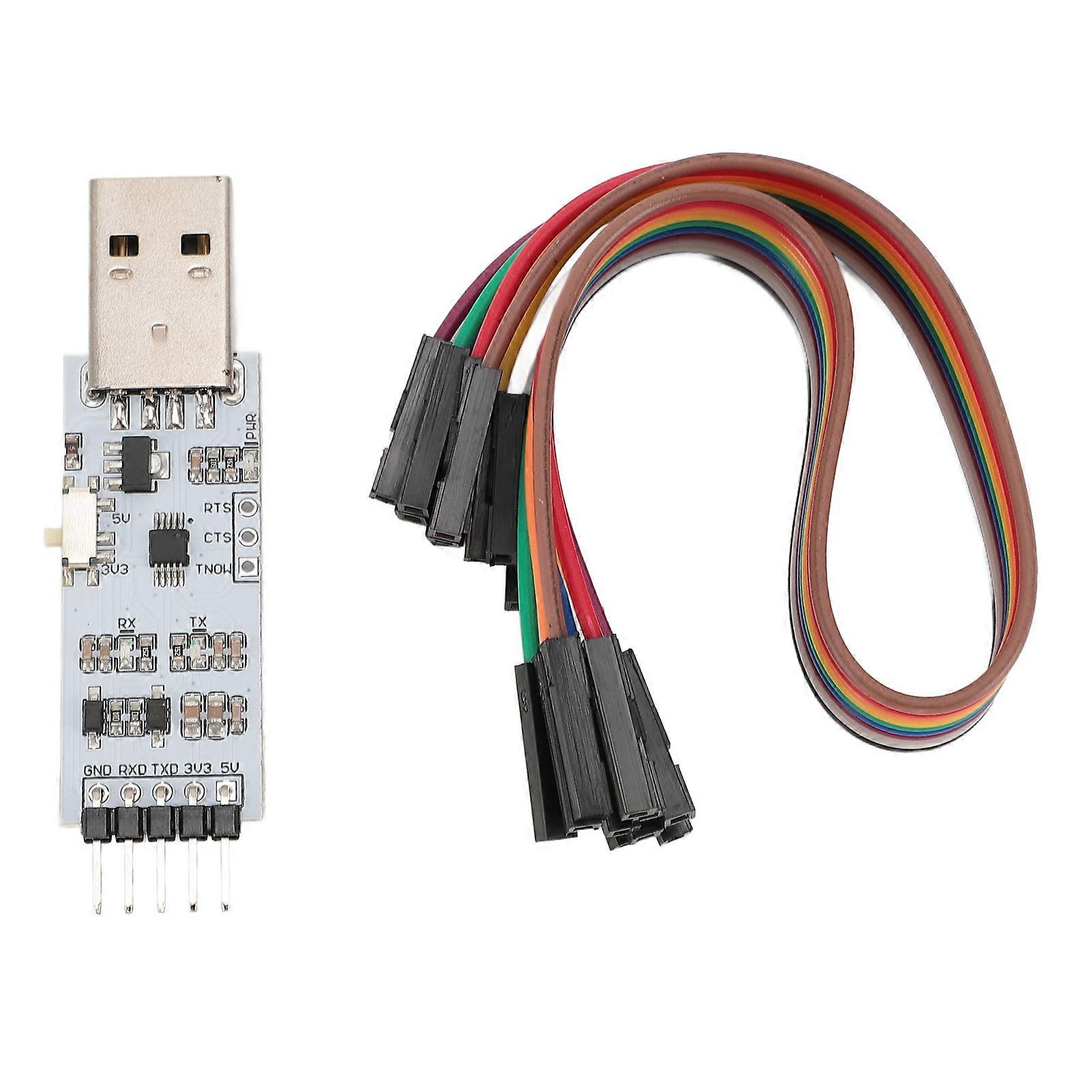 USB to TTL Serial Module Adapter UART Converter 50bps to 2Mbps for STC Downloader Advanced Chip Programming