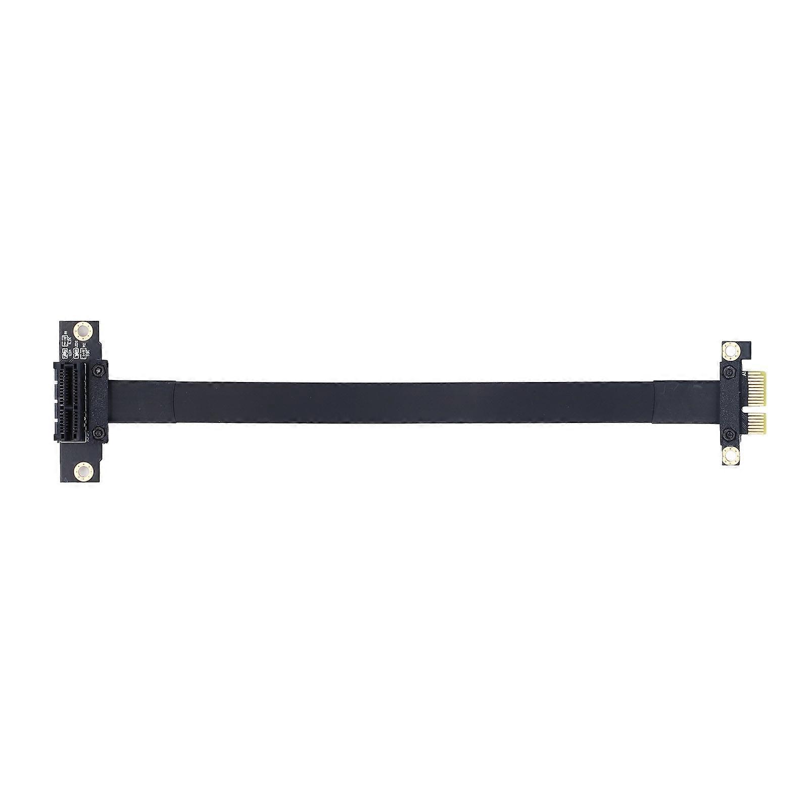 PCIE 3.0 Extension Cable 90 Degree 8Gbps 20CM PCIE 3.0 1X to 1X Extension Cable for Graphics Card Sound Card Array Card
