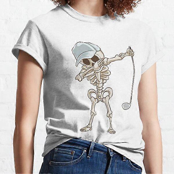 Golf Skeleton T-Shirt Classique-RK9651