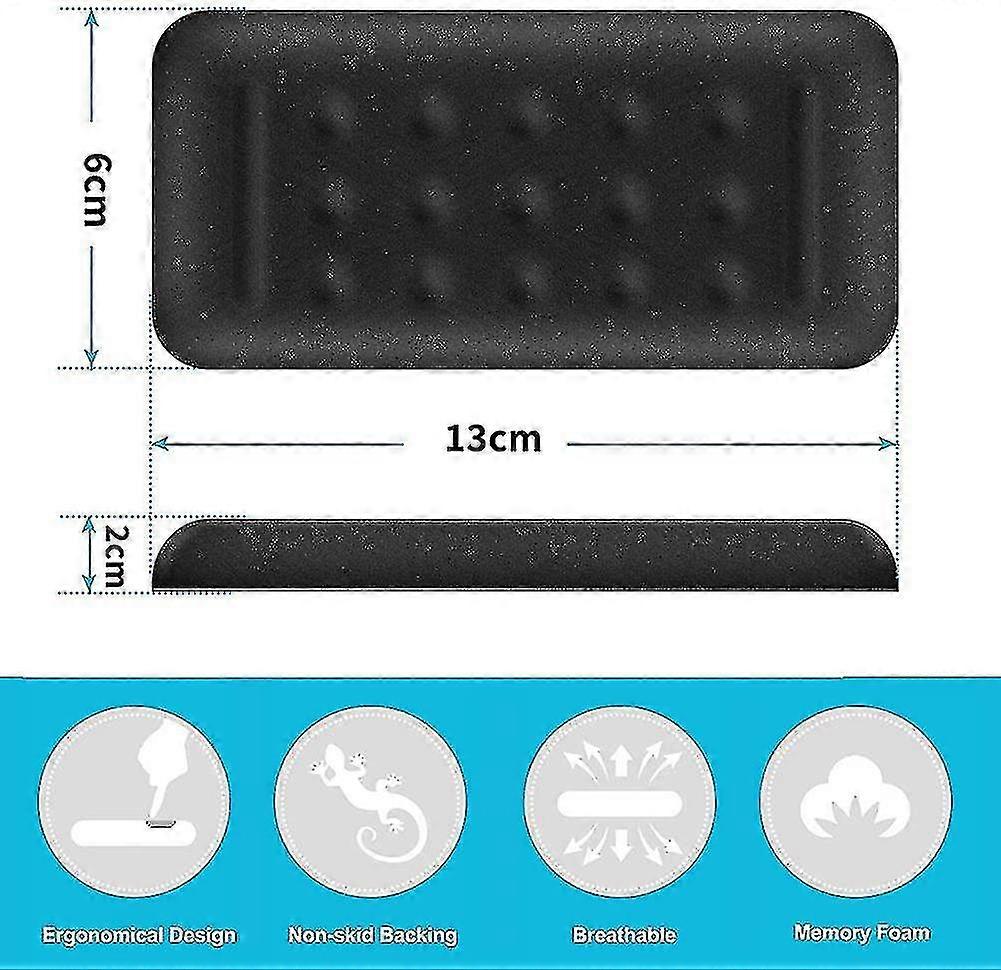 Memory Foam Wrist Rest Ergonomic Non-slip Mouse Wrist Rest With Massage Hole