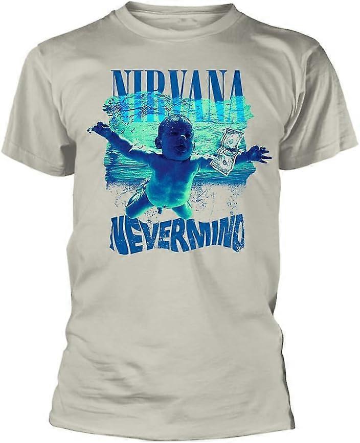 Nirvana ERODE Hombre Camiseta Blanco Regular