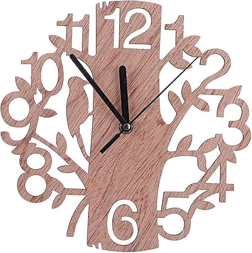 3D Wooden Clock , Clock Diameter approx. 22cm