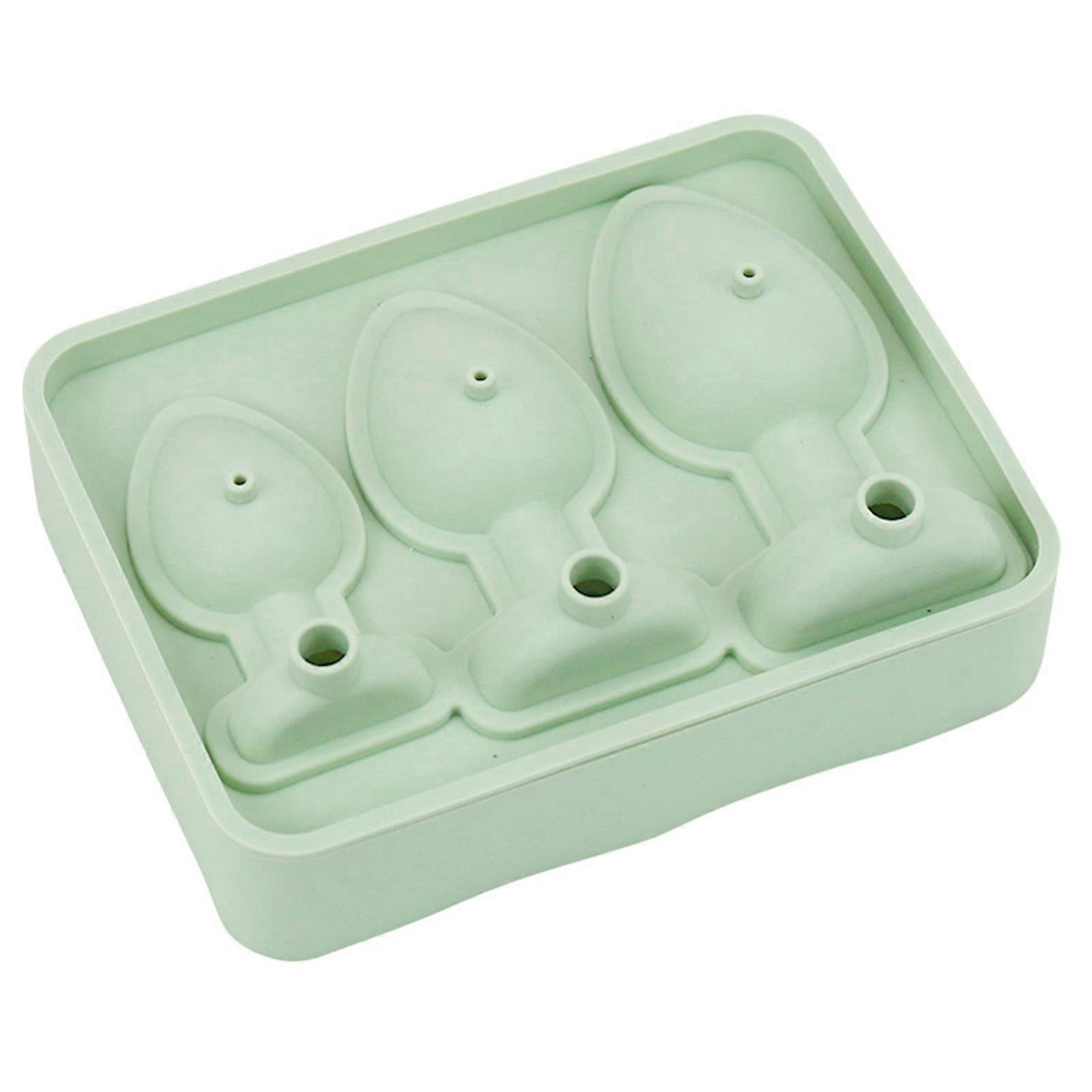 3D Ice Cubes Mold Non Stick Soft Ice Cubes Tray for Household Kitchen Use