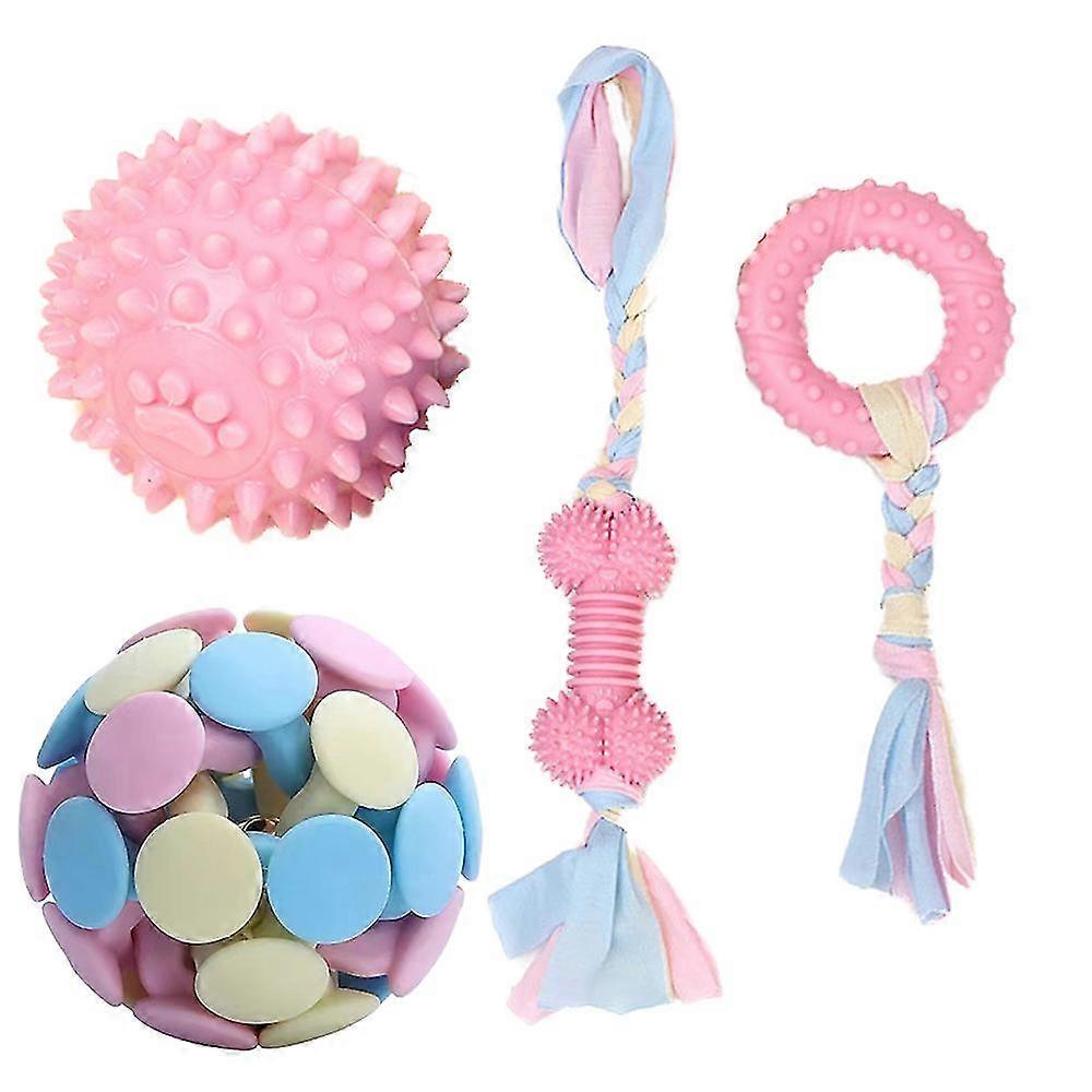 Puppy Biting Toys For Small Dogs Pets Playing Chasing Chewing Teeth Cleaning