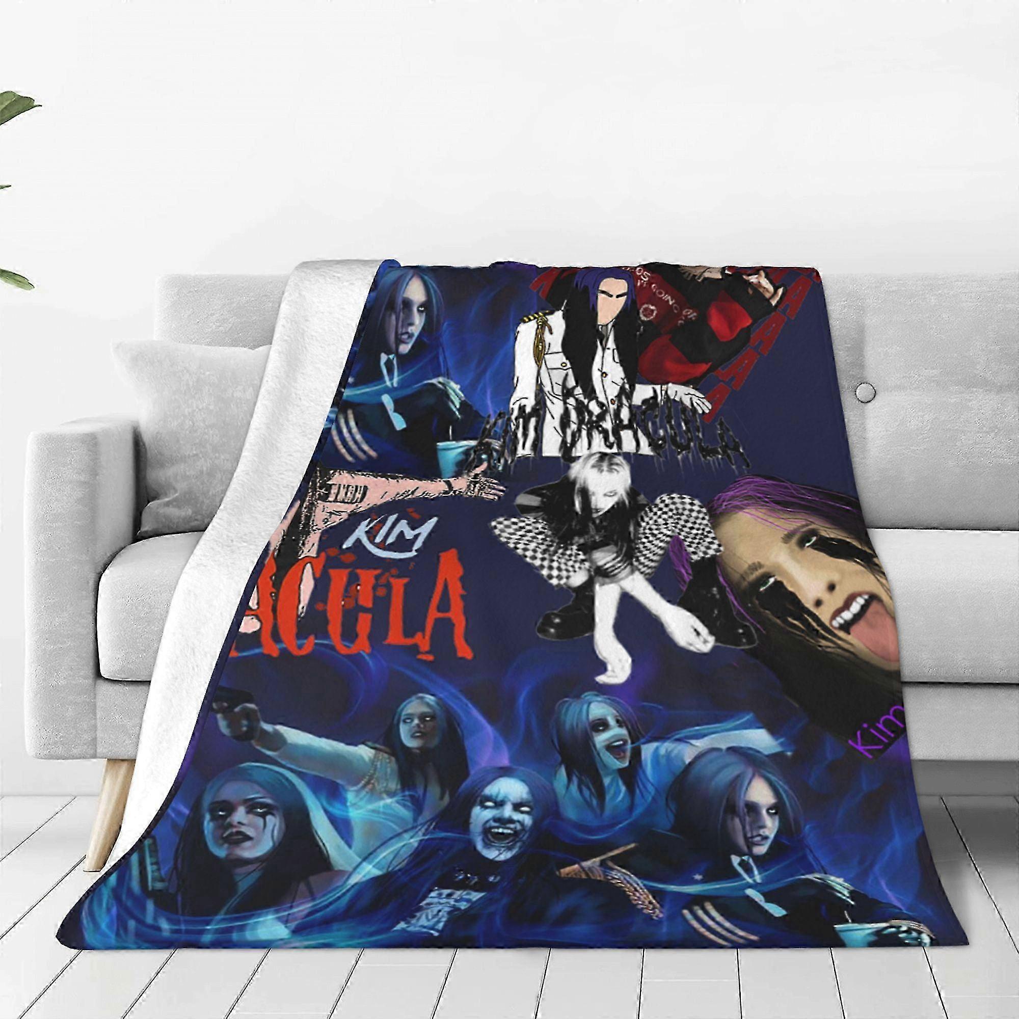 t1159 Filt Kim Dracula filt kasta lätt mjuk luftkonditionering flanellfiltar för säng soffa soffa fest dekorationer filt bn1159