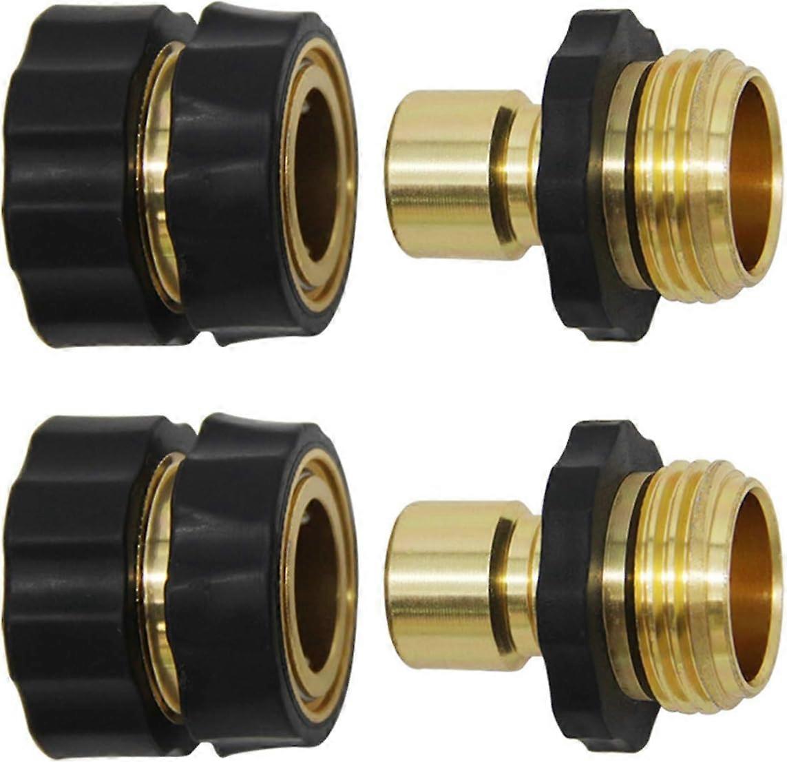 3/4 polegadas jardim mangueira encaixe conector rápido conjunto macho e fêmea