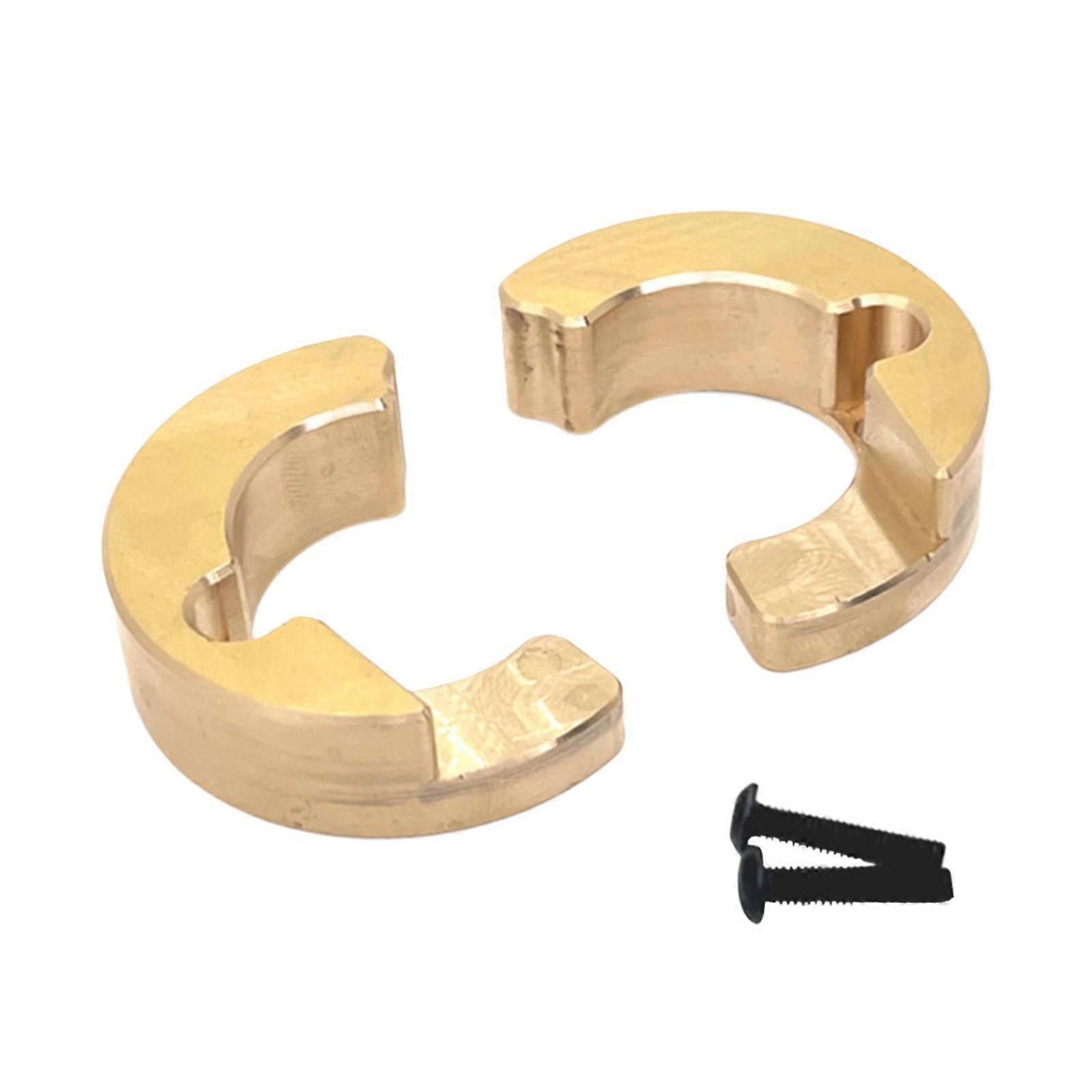 2 Pieces RC Car Parts Weight Blocks Replaces Accessories for Yk4106 Vehicles