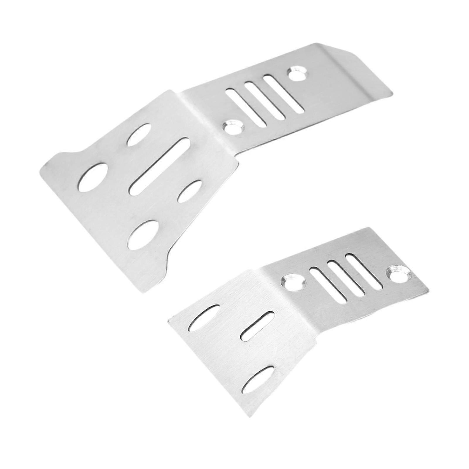2x RC Metal Front Chassis & Rear Chassis Metal for 1:14 Scale Model Vehicles