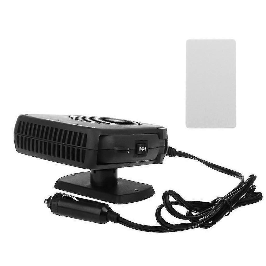 2 In 1 Car Portable Ceramic Heating Cooling Heater Fan Defroster Demister For Dc