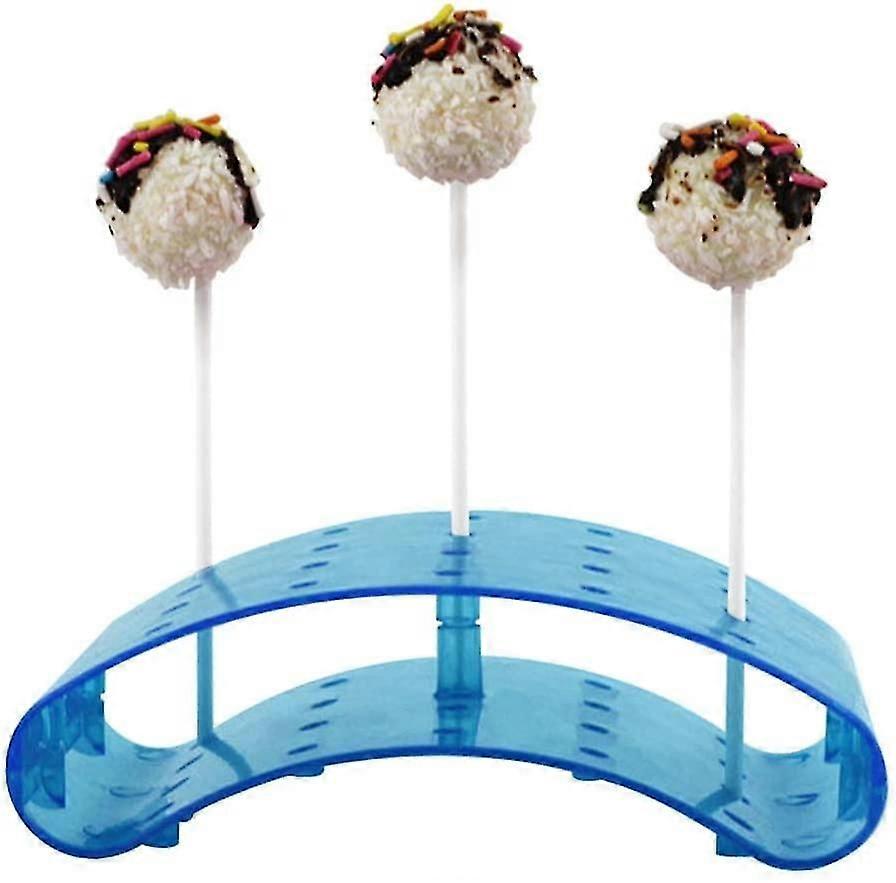 Lollipop Holder For Up To 20 Cakepop, Transparent Display Decoration Server Base Shelf