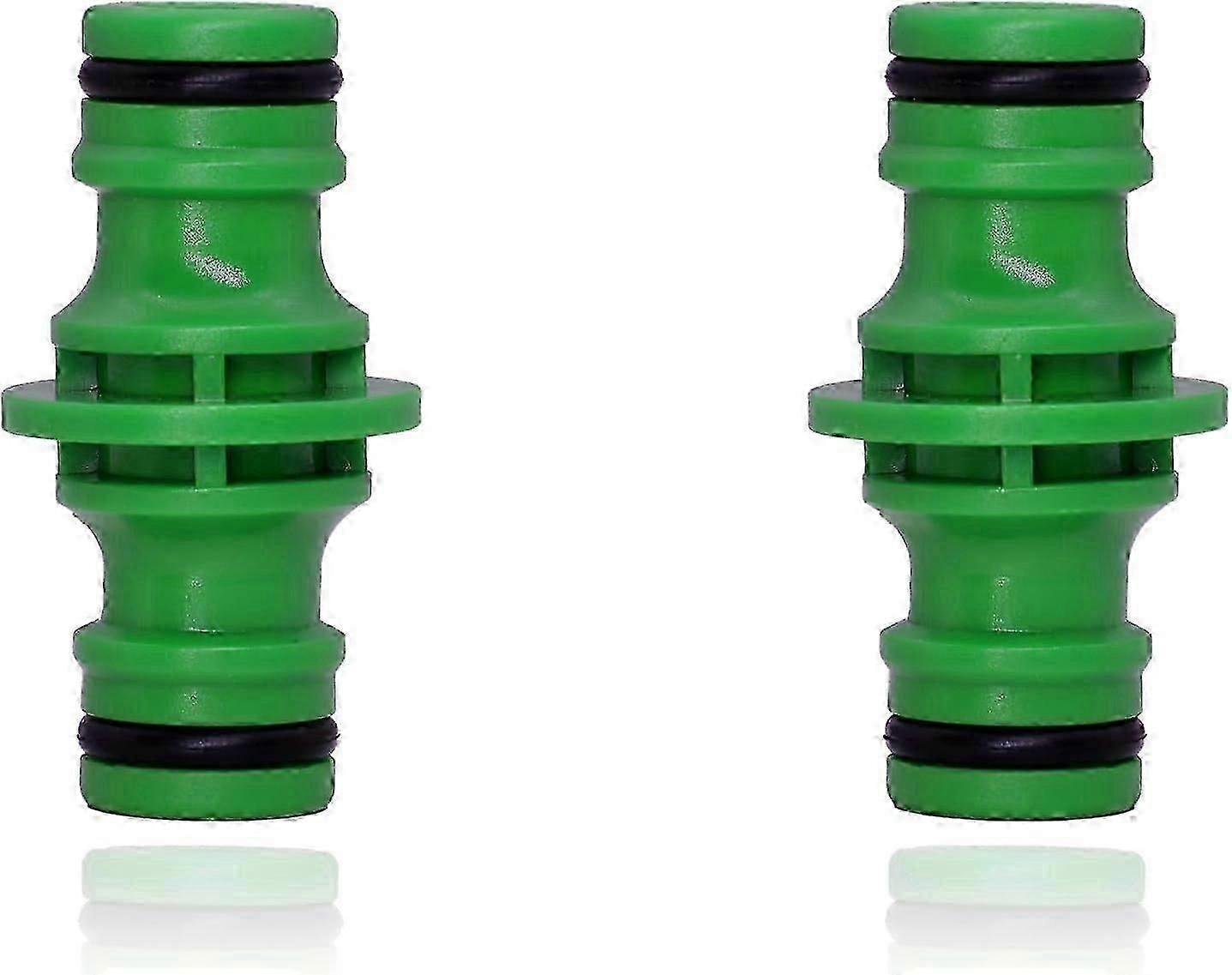 2 PCS Double Male Hose End Connector Extender, Double Male Hose End Connector Hose Pipe Connectors