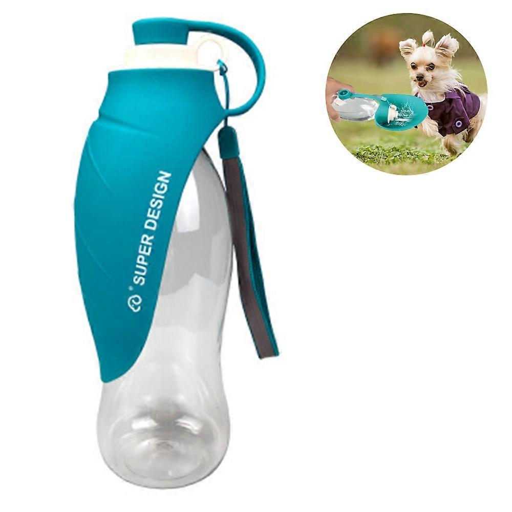 Water dispenser for pets, with drinking cup