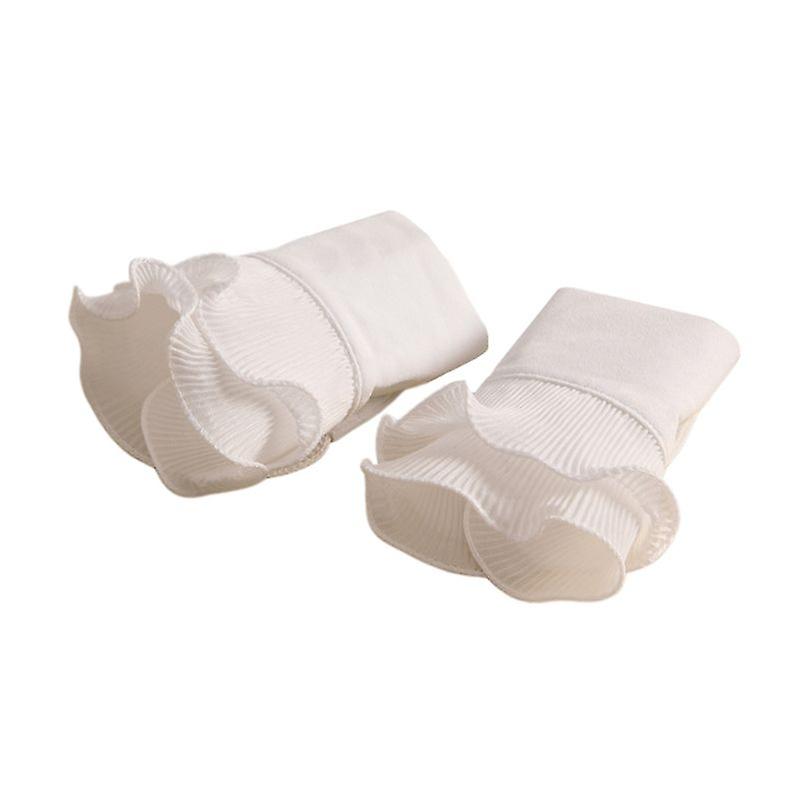 Detachable Shirt Pleated Flare Sleeve Decorative False Cuff