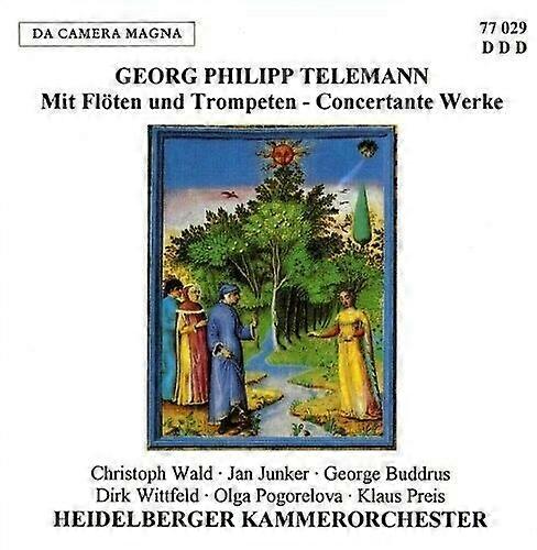 Telemanngeorg Philipp Mit Floeten and Trompeten-concer CDNEW