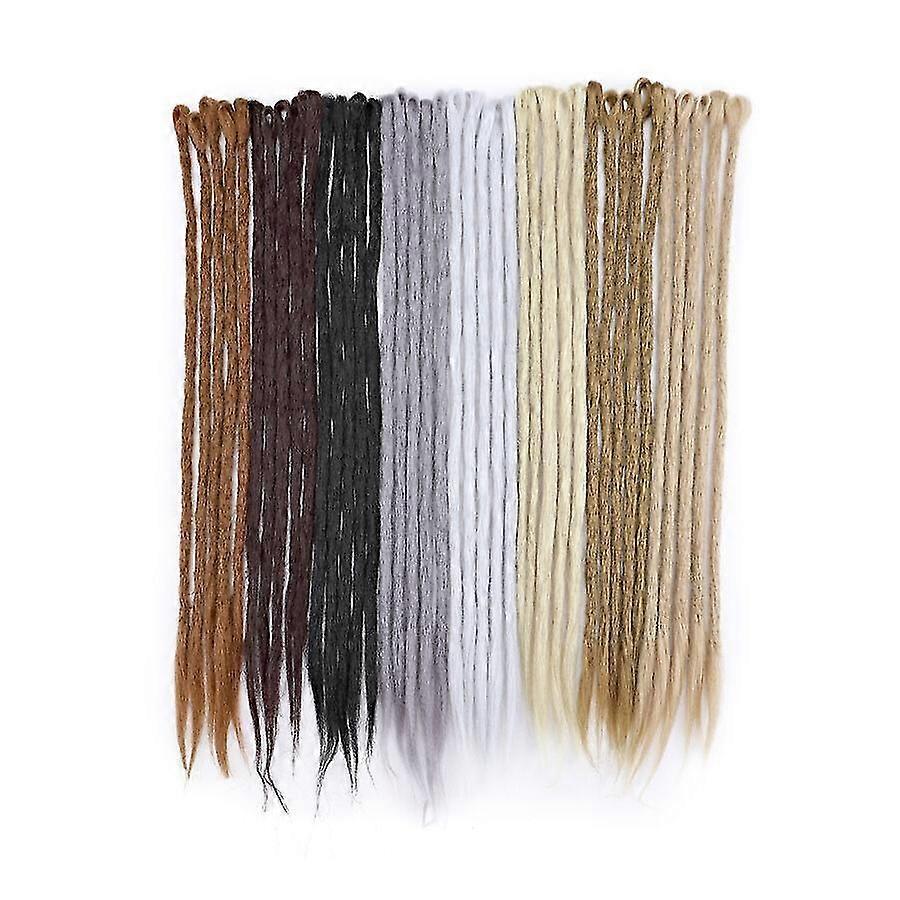 20inch Afro Flechten Haar Handgemachte Dreadlocks Extensions Unisex