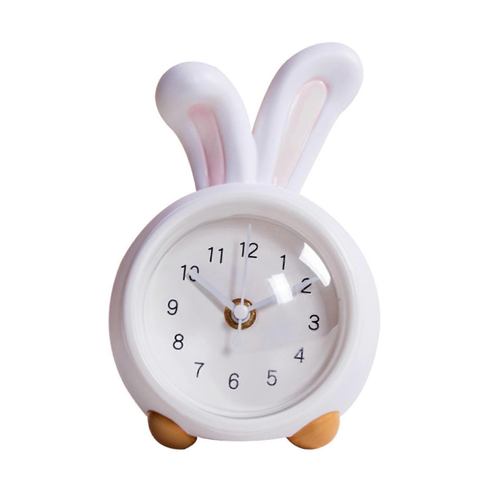 Cartoon Animal Clock with LED Lamp Battery Operated Multifunctional 3-in-1 Desk Clock Night Light Piggy Banks