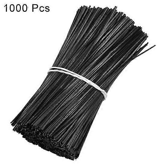 1000Pcs τα εύκαμπτα απελευθερώσιμα πλαστικά αδιάβροχα καλώδια λουλουδιών δεσμών εγκαταστάσεων για τον κήπο