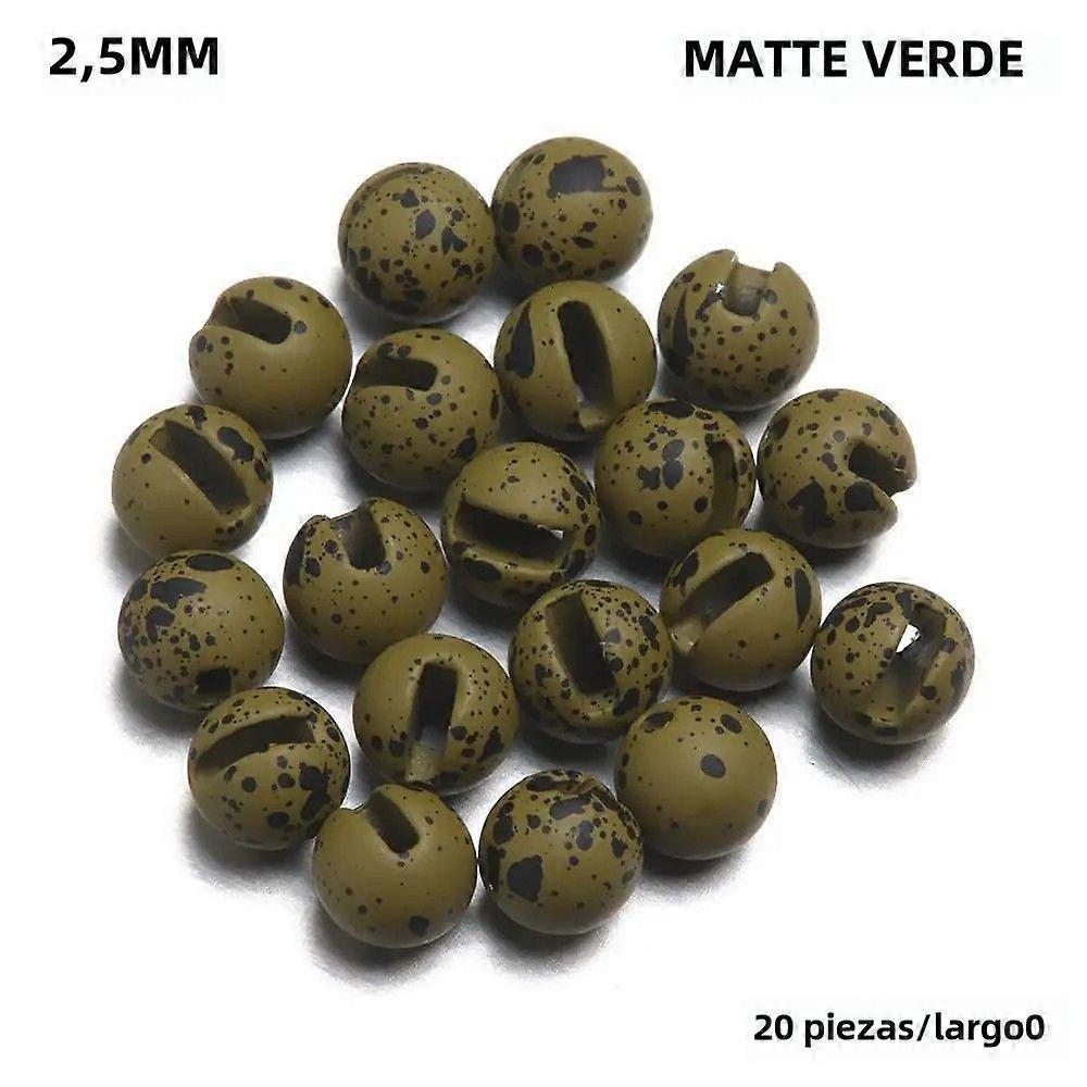 Tungsten Balls for Fly Tying Attractive Design Size 2.5/3.0/3.5/4.0mm Aluminum Alloy Tungsten Material for Fishing