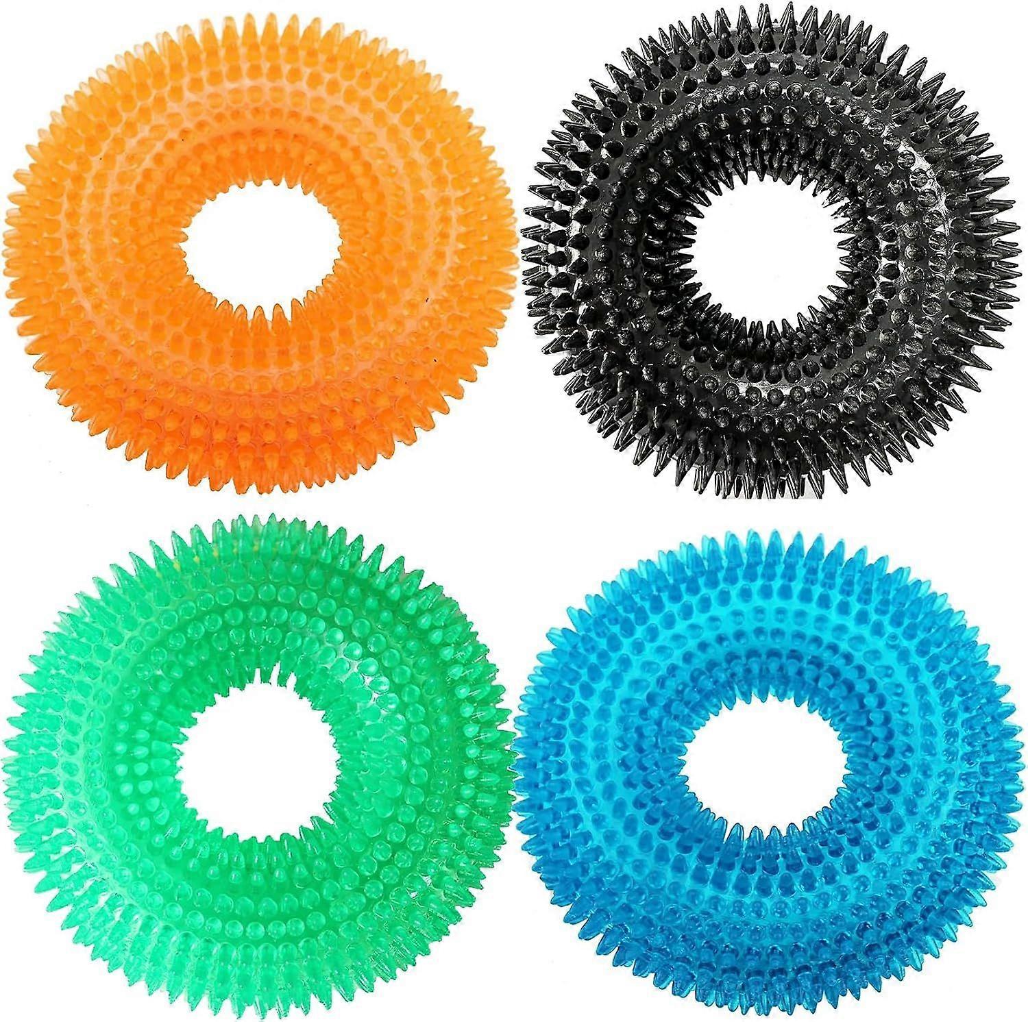 SQCLV Durable Dog Squeaky Chew Toys for Aggressive Chewers, Small Medium Large Dogs Fetch Teeth Cleaning Water Pool Float Indoor Outside Toys-Nontoxic