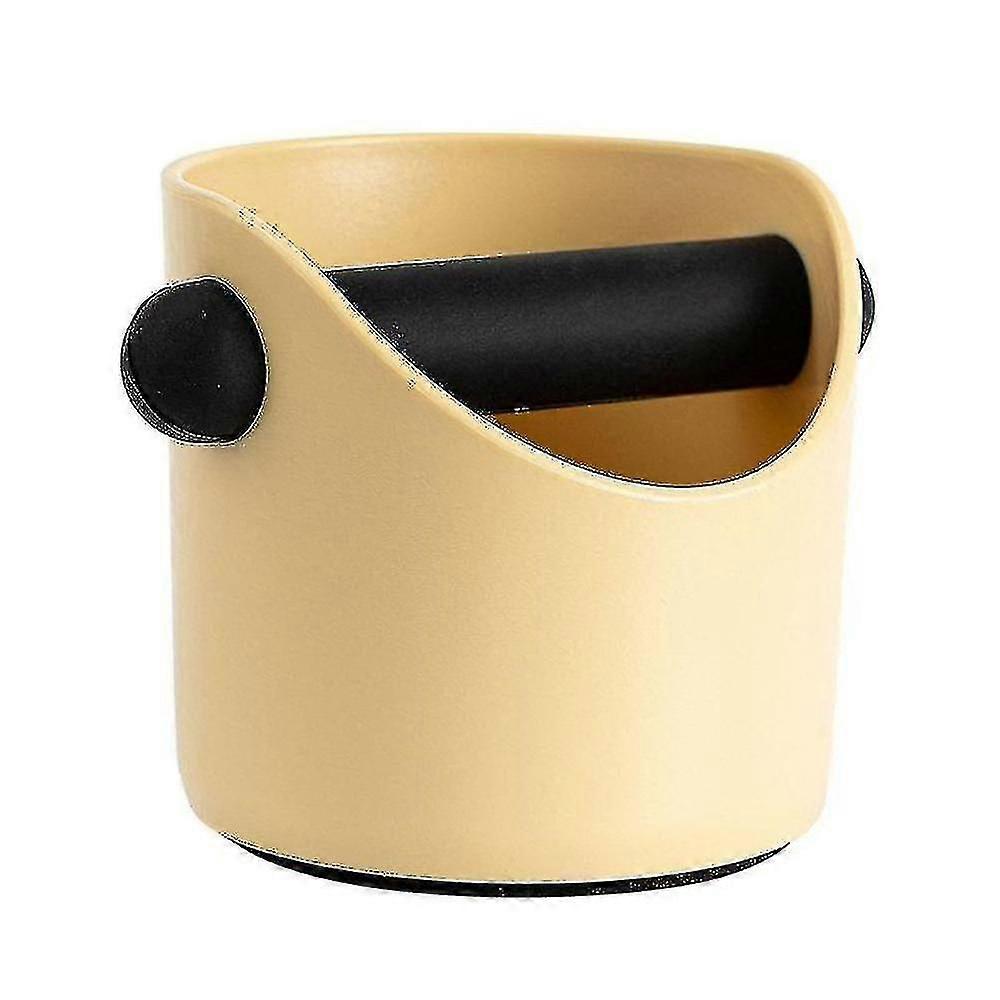 Espresso Knock Box Removable Knock Bar Non-Slip Base Smooth Edge Thick Slant Opening Storage Anti-cr