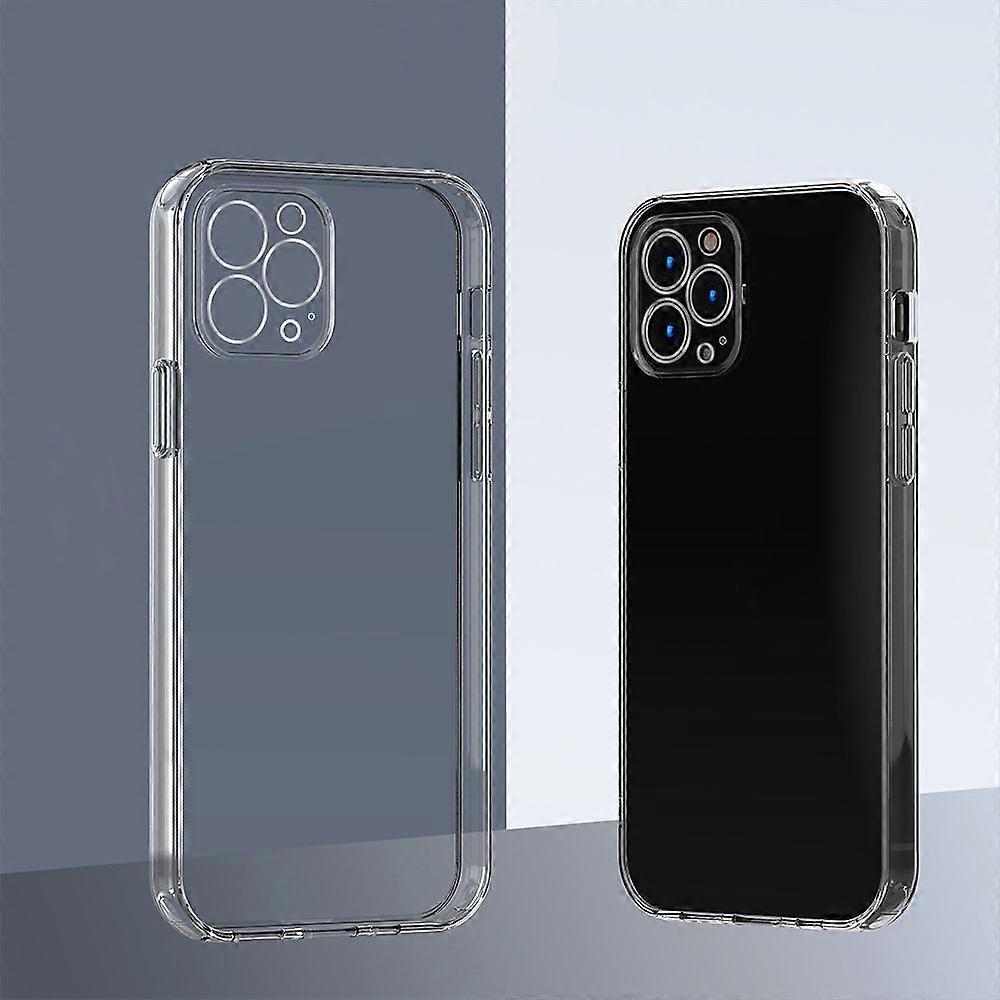 For iPhone 12 Acrylic Shockproof Protective Case