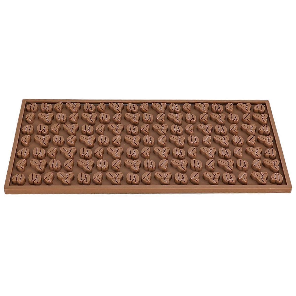 Barmatte, 30 x 15 x 0,8 cm, lebensmittelechte Silikonmatte, rutschfeste Bar-Service-Spill-Matte, Braun