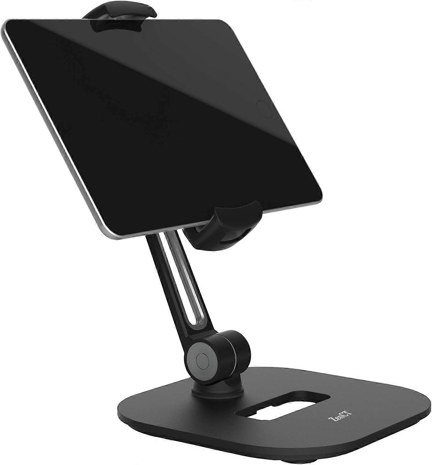 Ergonomic Tablet Dock for Your Devices, Stylish Foldable Holder with Multi-Angle Adjustable Stand for 360 Degree Rotation, Supports Most Smartphones