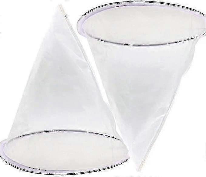 2pcs Fine Mesh Honey Filter with Metal Circle, Beekeeping Tools for Honey Extracting