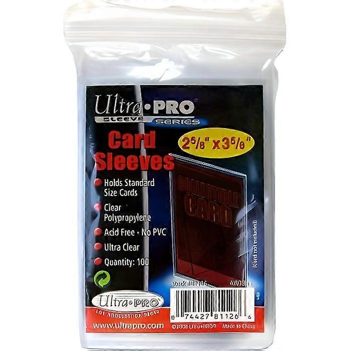 ULTRA PRO - 一包 100 个用于集换式卡的商店安全软套