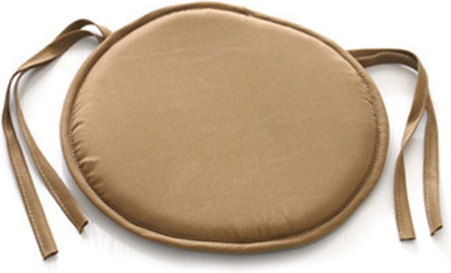 Breathable Air Permeable, Various Color Options Round Cushions for Portable Multipurpose, Non-Slip Straps Use in Kitchen, Dining Room, Patio, Garden,