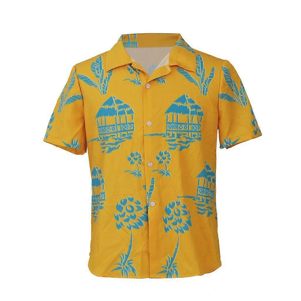 Sunshine Gentleman Collection - Luxusní pánská košile s klopou v havajském stylu