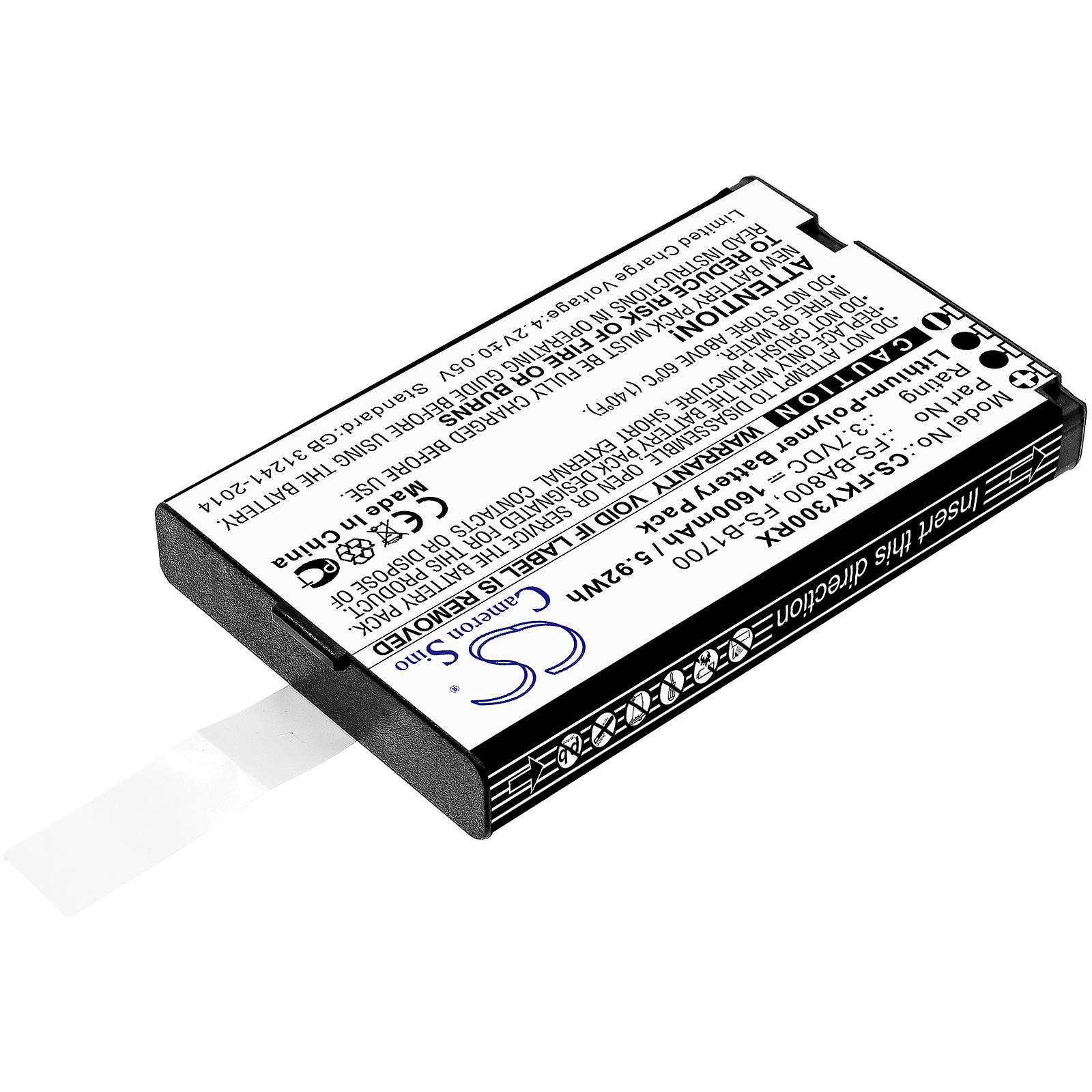 Battery for Flysky FS-B1700 FS-BA800 FA605 FS-GT2B FS-GT3B FS-GT3C FS-i10 FS-iT4