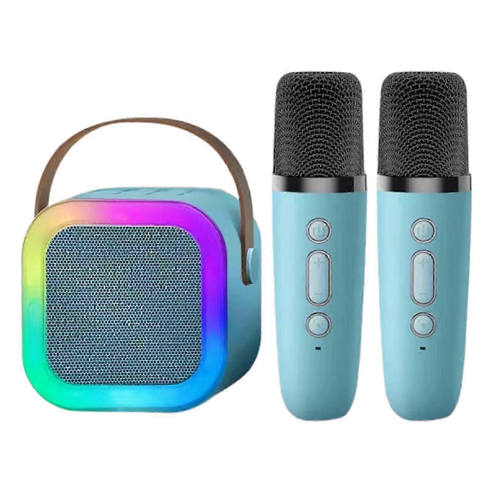 Mini machine de karaoké avec microphone et haut-parleur sans fil, appareil de chant facile à transporter, cadeau d'anniversaire