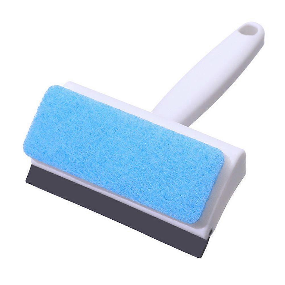 4pcs Double-Sided Window Cleaner 2-in-1 Squeegee and Scrubber Sponge Washing Kit