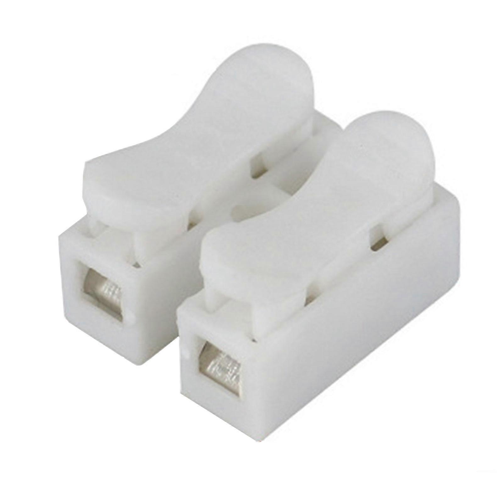 100Pcs Push Quick Wire Cable Connector Spring Clamp Terminals Electrical Cable Connectors Block for Lighting Electrical  2