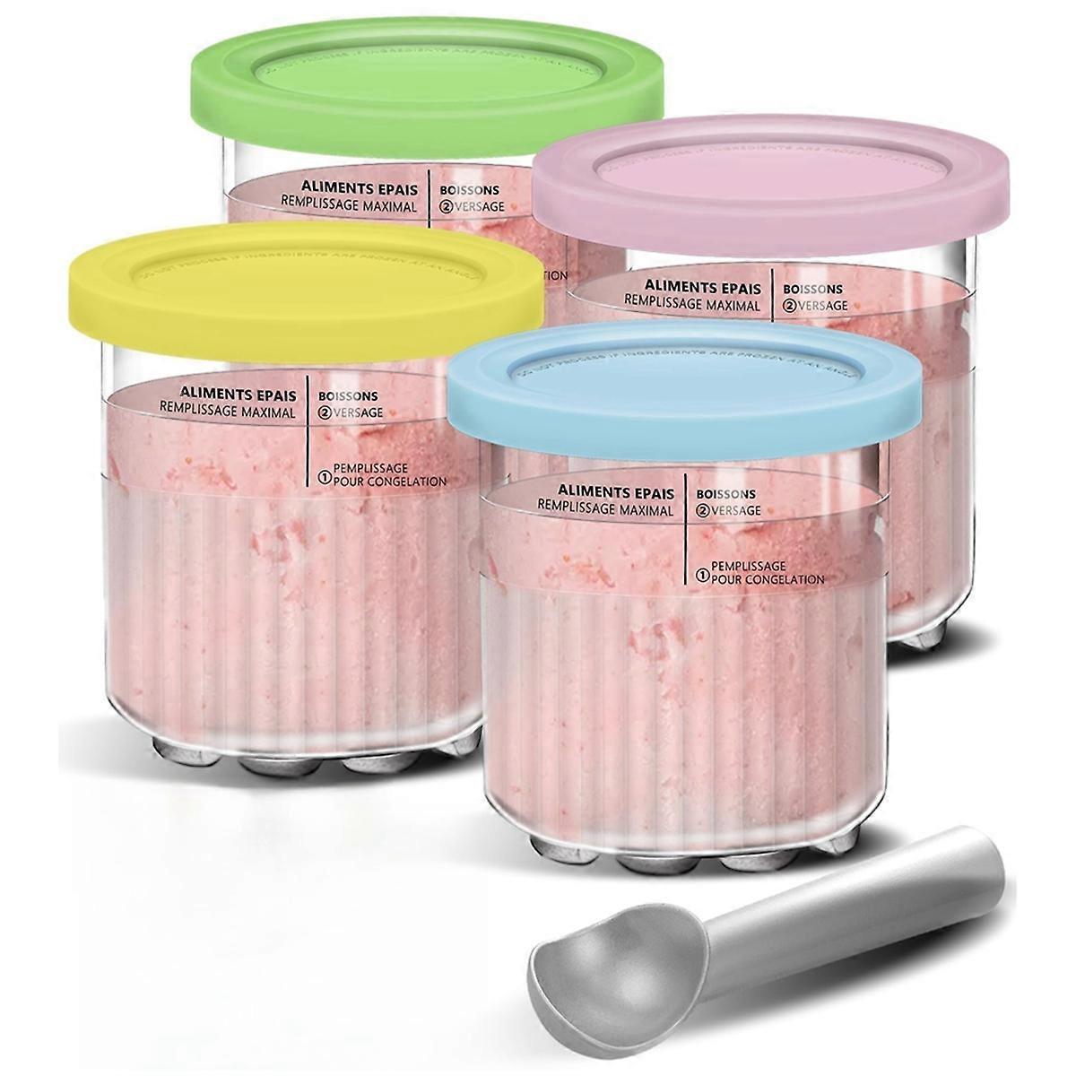 Ice Creami Pints & Lids Set 24oz Cups for Creami nc501c Series