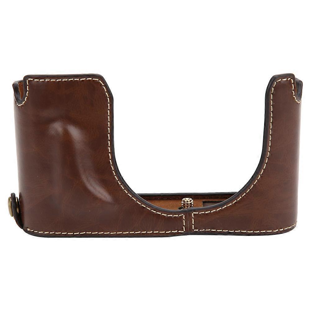 Leica Camera PU Leather Half Body Case - Durable, Lightweight, and Tripod Ready