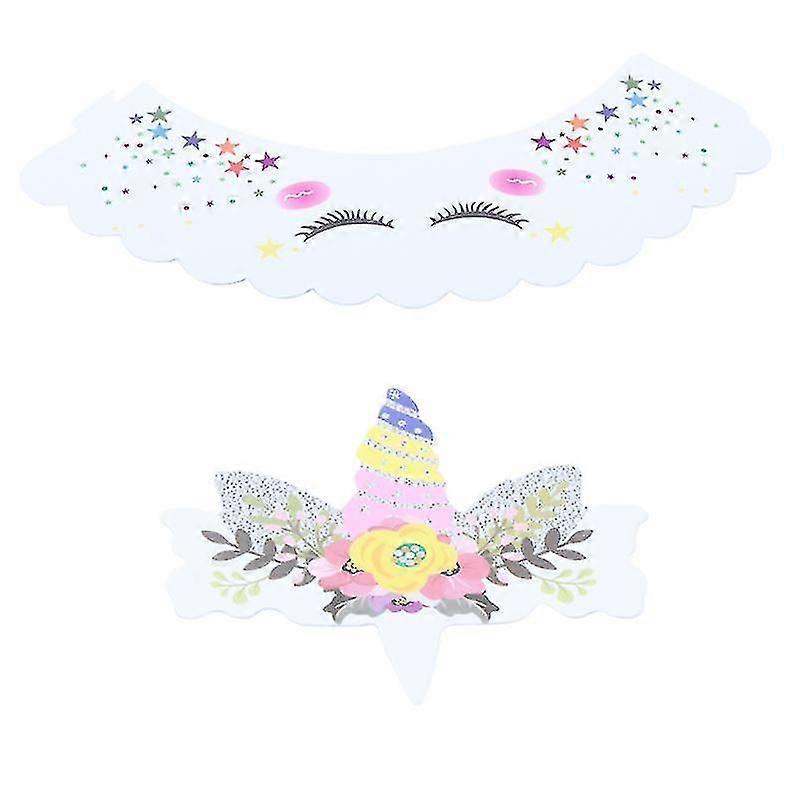 60set Unicorn Cake Wrapper