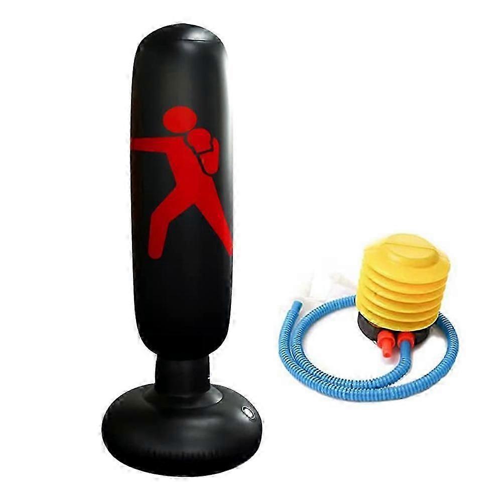 Inflatable Kids Punching Bag with Stand Inflatable Punching Bag for Practicing Karate Taekwondo Kid