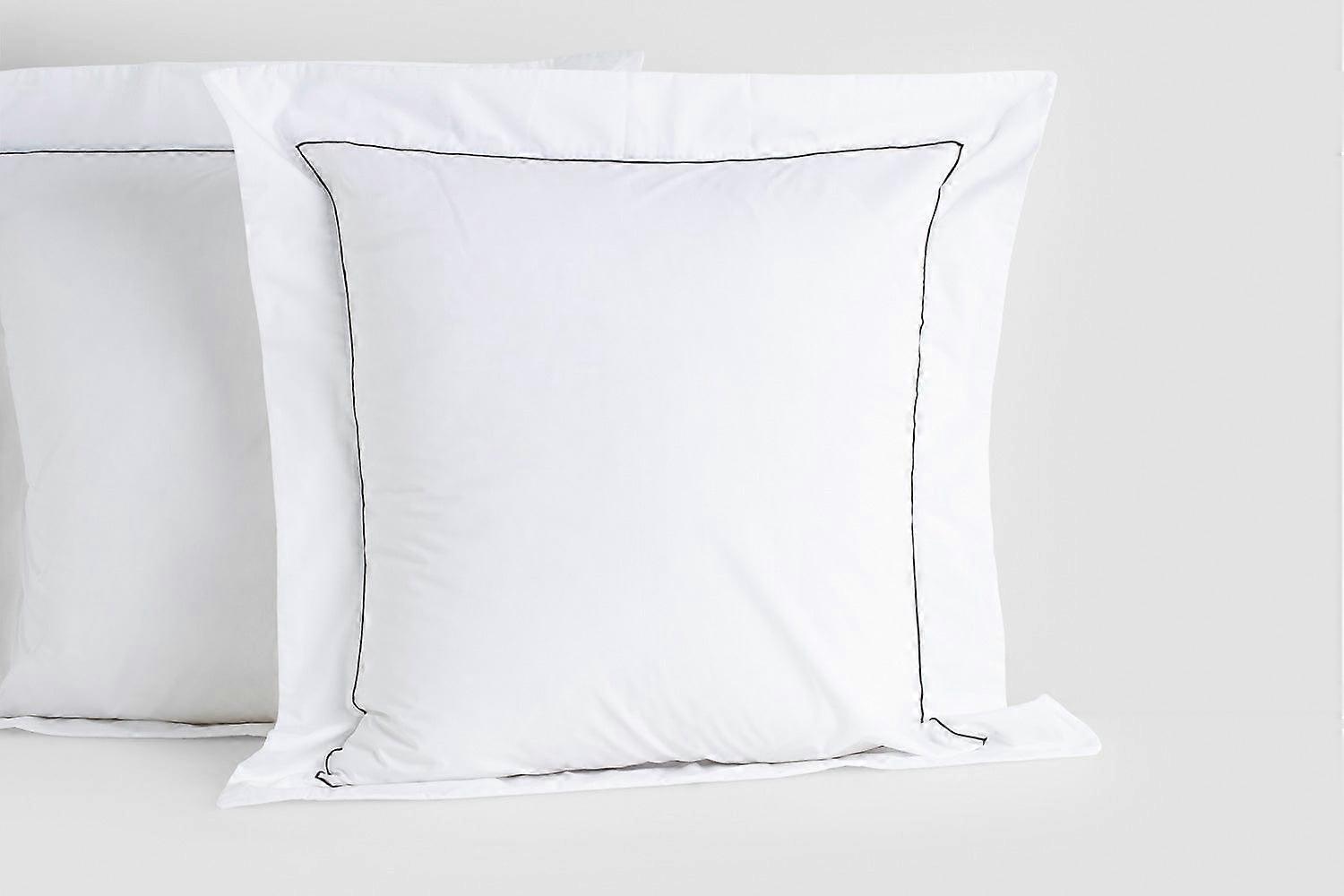 Bemboka Cotton Percale Pillow Cases with Piping