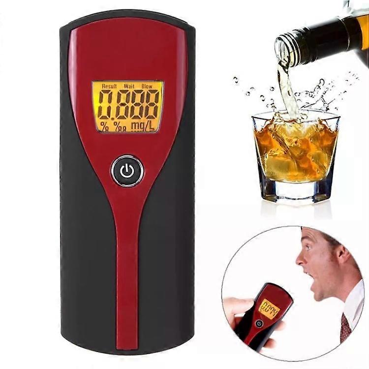 Digital Breath Alcohol Tester-Easy-to-Use Breathalyzer with LCD Display |