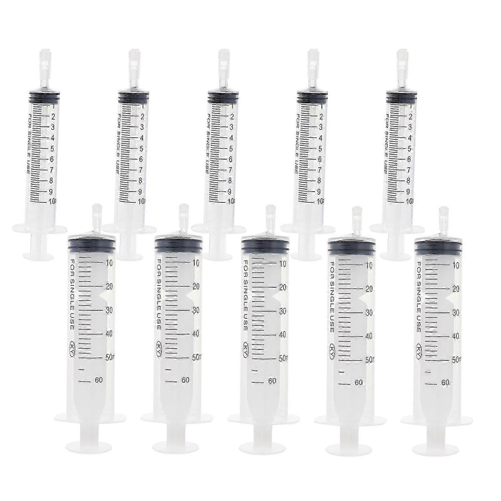 10 Pack of Compact Transparent Storage Boxes for Home Liquid Organization