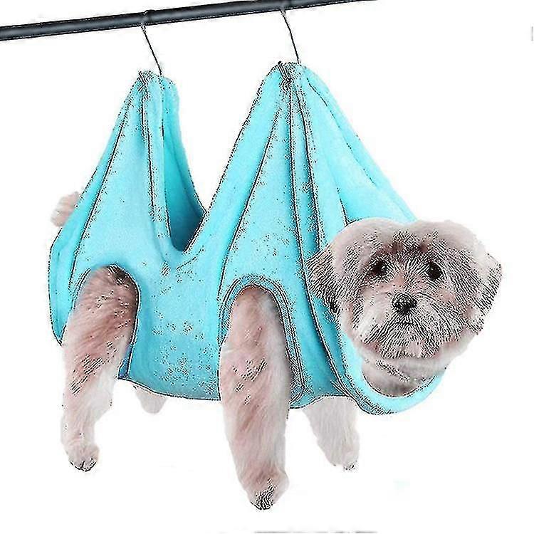 Pet Grooming Hammock Helper Assistant Multifunctional Dry Towel Cat Dog Restraint Bag