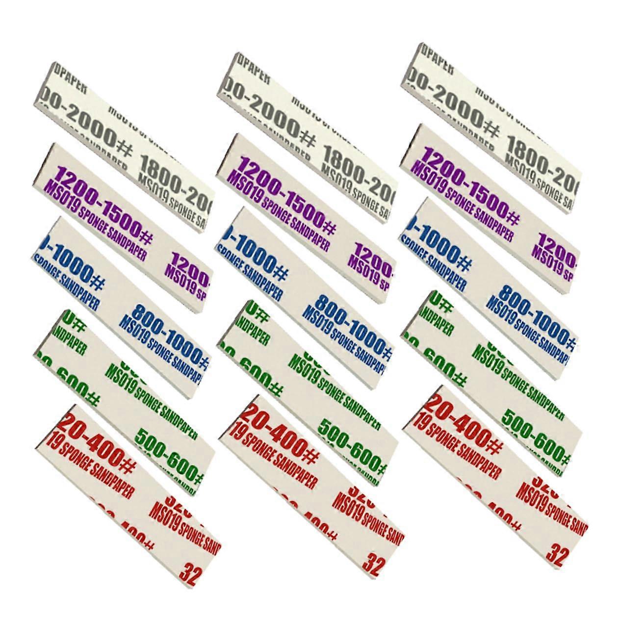 Mini Sandpaper Sponges 50 Pcs For Hobby Model Making Sanding Pads And Blocks For Crafts And Furniture